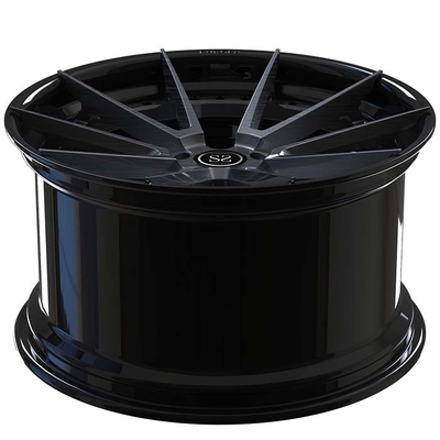 Satin Black Audi Forged Wheels 20x9 6061- T6 Hợp kim nhôm 2PC Rims 5x112