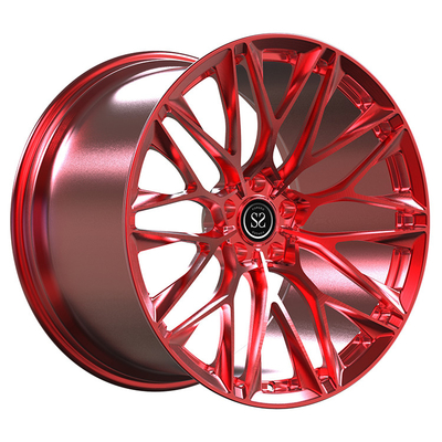 Phù hợp cho Lamborghini Aventador Candy Red Car vành 5x120 Custom 1-PC 20 21 và 22 inch