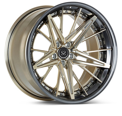 Multi Spoke 3 Bánh xe rèn PC Vành 18 inch cho Auid RS6 Q5 Q7
