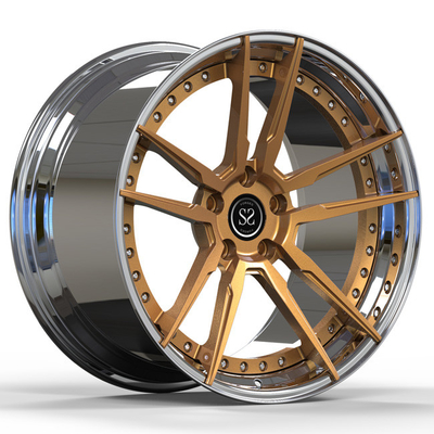 Vành bánh xe rèn 2 mảnh 20 inch so le cho BMW M4 F82 lõm