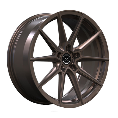 Đĩa màu đồng đậm 1 PC Bánh xe rèn 19 inch so le cho vành xe sang trọng Audi S5