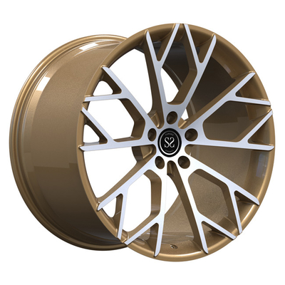 Bánh xe rèn lõm gia công bằng đồng Vành 21 inch cho Lamborghini Aventador so le