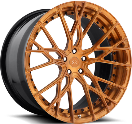 Matt Brown 2PC Bánh xe vành rèn nhiều nan hoa cho Lexus LS 22x10 22x11.5