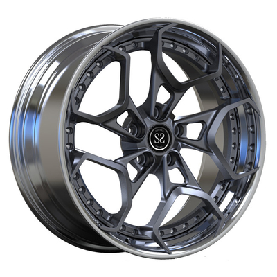 Bánh xe vành rèn 2 mảnh tùy chỉnh Ba Lan 20 inch cho Mercedes Benz A35 Grey