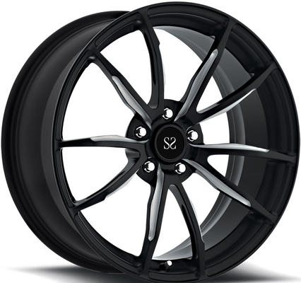 Bánh xe vành đúc nguyên khối 1 mảnh cho Mustang Gt 19 inch Đồng đen lõm