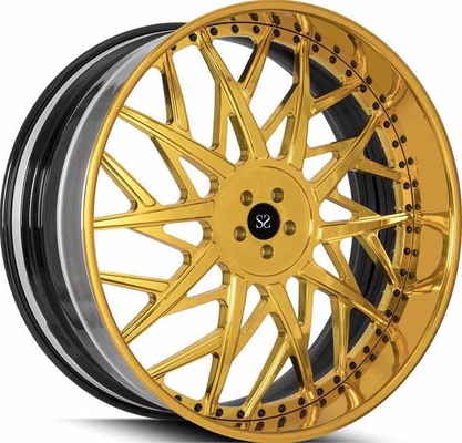 Bánh xe hợp kim nhôm rèn 3PC tùy chỉnh 18 19 20 21 22 Vành xe cho Nissan GTR A6061