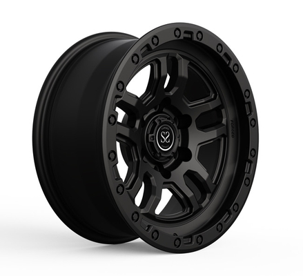 Vành 17X7 4X4 Bánh xe ô tô rèn ngoài đường Màu đen mờ cho Toyota 4runner