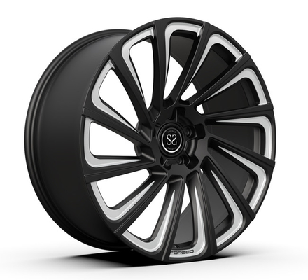23 inch 23 X 11 Vành đúc nguyên khối được rèn Màu đen mờ Bánh xe Mercedes Benz G Class