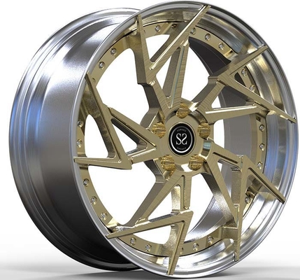 Polihsed Lip 2PC Vành hợp kim nhôm rèn Subaru Forester Sk Facelif 19x8 5x114.3