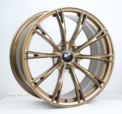 Sơn đồng Monoblock Bánh xe rèn cho Audi A4 Lõm 1 mảnh vành tùy chỉnh