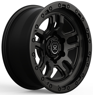 20x8.5 6x114.3 Vành monoblock rèn màu đen tùy chỉnh cho NISSAN NAVARA D23