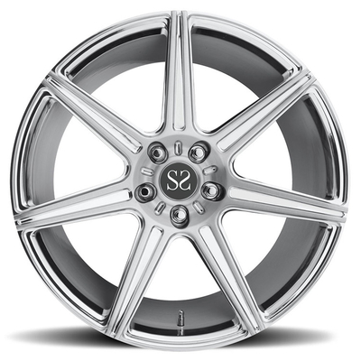 Bơm bạc đánh bóng 1 mảnh Đồng nhôm đúc bánh xe 20 inch 5x120 cho Porsche