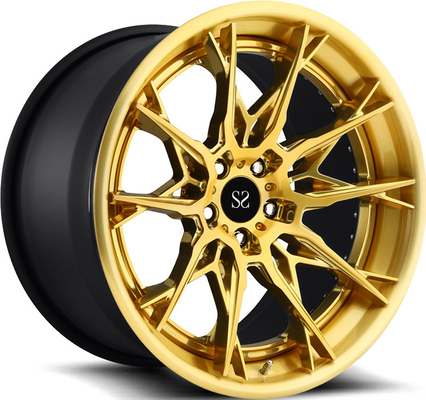18 inch 2pc đan gốm hợp kim 5x100 5x105 5x112 5x120 cho Porsche Macan
