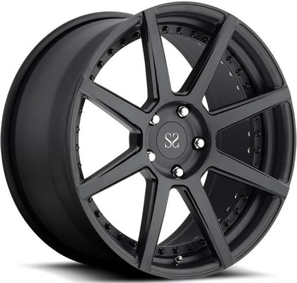 A6061 T6 1Pc Vòng xoắn hợp kim rèn 18 19 20 21 22 inch Đen 5x112 5x120 Cho E300L C260L