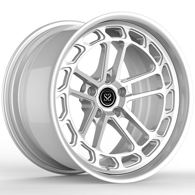 20x11 2-PC Rims hợp kim nhép nhép bạc thùng + đĩa bàn chải cho Audi RS6