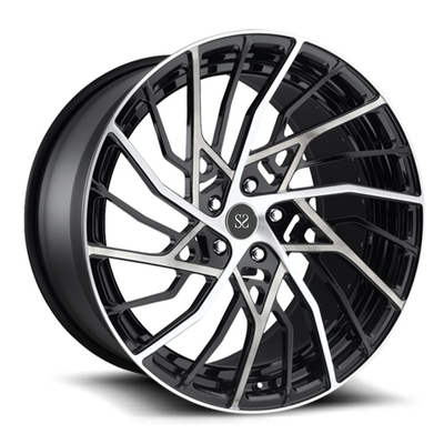 Bánh xe bằng bạc đúc monoblock 21 inch Staggered cho Ferrari 488 Custom rims