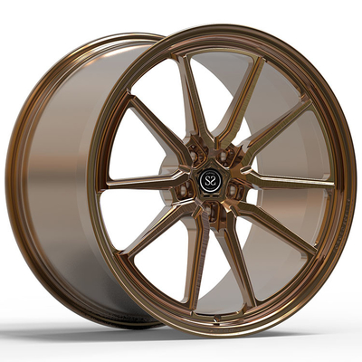 G70 BMW 760 Custom 1-PC Rims rèn 22x9.5 và 22x11 Gloss đồng