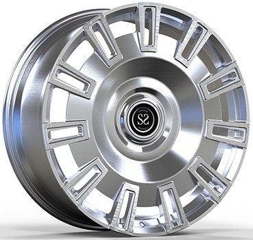 24 x 10,5 và 11 tùy chỉnh 1 mảnh bánh xe rèn mặt chải cho Rolls Royce Cullinan