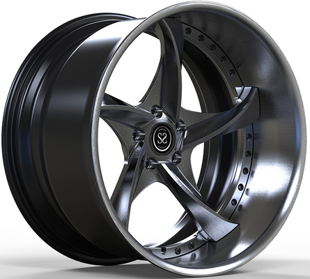 5x115 20x11.5 và 20x12 Custom 2 Piece Forged Wheels cho Doge Challenger