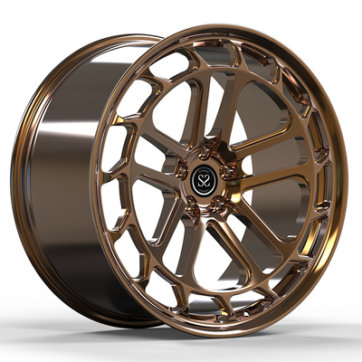 Bolt Pattern 5x128 Custom Bronze đánh bóng 1 miếng bánh xe rèn 20 và 21 inch cho Aston Martin DB11 AM5