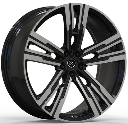 8.5Jx19 ET48 và 9.5Jx19 ET48 Đèn đen bóng mặt đánh bóng 1 mảnh bánh xe rèn cho BMW M4