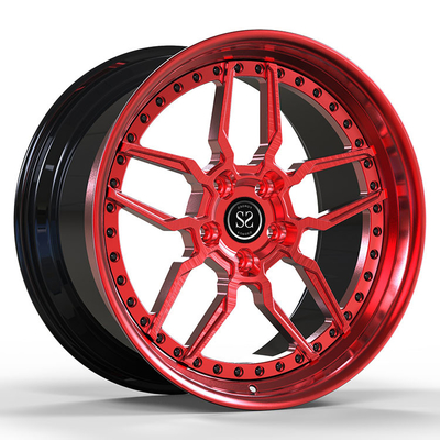 19x10 ET25/19x12ET20/5x114.3/60.1 2 bánh xe giả tùy chỉnh đĩa đỏ cho Toyota Supra