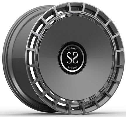 Range Rover L320 2008 màu xám satin tùy chỉnh 1 miếng bánh xe rèn 20x10.5