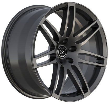 Audi RS 6 2017 Bản sao Kiểu bánh xe rèn 1 mảnh bằng kim loại súng 22x10.5 Được làm từ hợp kim nhôm 6061 T6