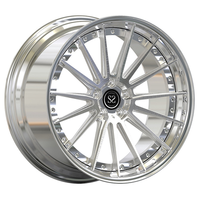 5-130 Bolt mẫu tùy chỉnh 2PC bánh xe rèn 22x10 / 22x11.5 cho Porsche Cayenne