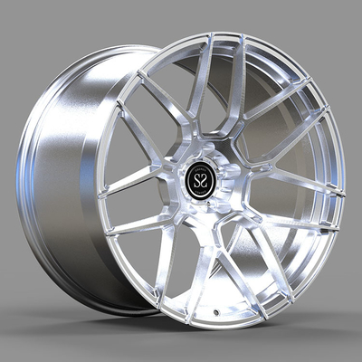 Vành đúc Porsche 996 Turbo Clear Brushed 1-PC 18x9 và 18x12