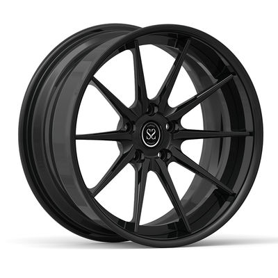 18x9 và 18x10 Satin đen tùy chỉnh 2 PC Rims đường kính 17/18/19/20/21/22/23/24 cho Ford Mustang Shelby GT500 Eleanor 1968