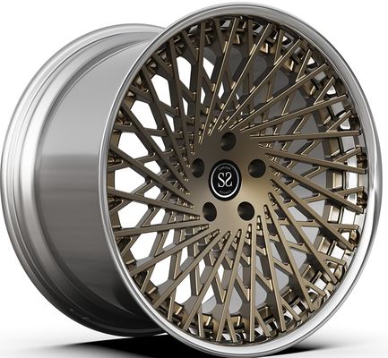 21x9.5ET30/22x12.5ET51/5x114.3/67.1 Vành đồng đánh bóng 2 PC cho Ferrari F12 ET -76-90mm / Standard America VIA / JWL