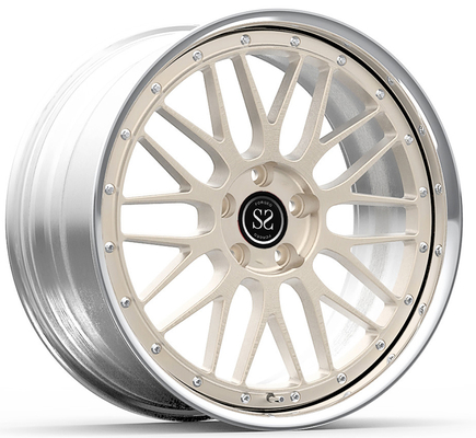 Vành đúc 2 mảnh tùy chỉnh 17-24 inch, phù hợp với mọi loại xe, đạt chứng nhận VIA