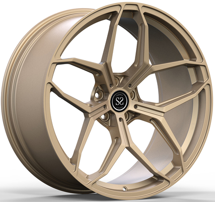Vành đúc 1 mảnh màu đồng 19x9.5 và 10.5 tùy chỉnh cho BMW E46 M3 2004