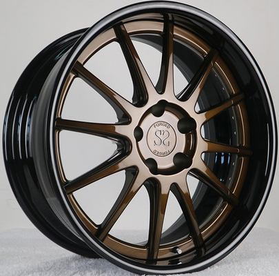 18x9.5ET36/19x11ET67/5x120.65 /70.3 Vòng đai 2 PC đan giả tùy chỉnh cho Corvette C6