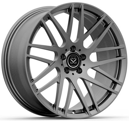 Mâm đúc 1 mảnh màu Xám nhạt kiểu Brabus 22x9.5 và 22x11.5 cho AMG GT43