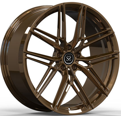 2024 Tesla Model Y Performance 21x9.5 và 21x10.5 Gloss Đồng 6061 T6 Hợp kim nhôm 1 miếng bánh xe rèn