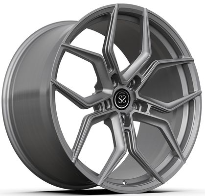 Vành đúc 1 mảnh rèn 21x9.5ET46/21x11ET58 5x130/71.6 màu Xám Tùy chỉnh cho PORSCHE CAYENNE