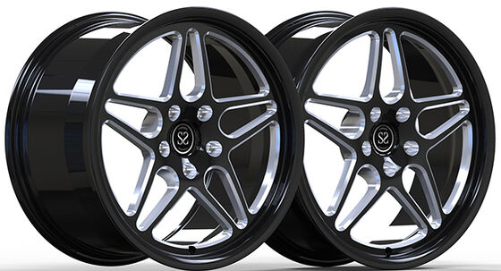 Vành đơn khối rèn Hyper Black Đen bóng 19x8.5