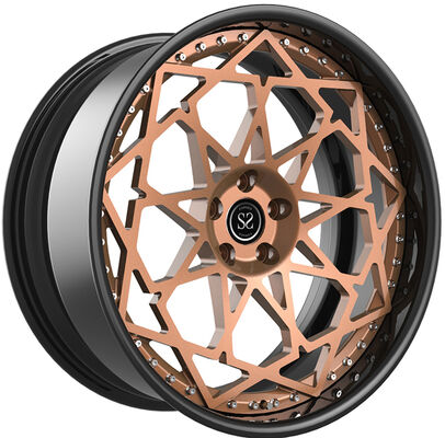 Đĩa đồng nhẹ và thùng đen 20x10 và 20x11 Custom 2-PC Forged Rims cho BMW M8 F93