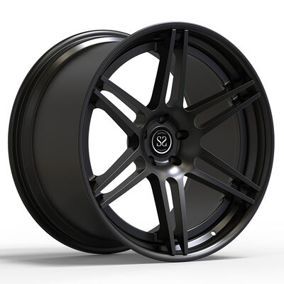 Mercedes AMG GTC 20x10 and 21x11 Matt Black Custom 2-PC Forged Rims