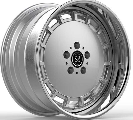 19x8.5ET38/19x9.5ET56/5x112/66.6 3-PC đánh bóng + Vòng đồng cho Mercedes-Benz C-Class AMG C 63 S Br205