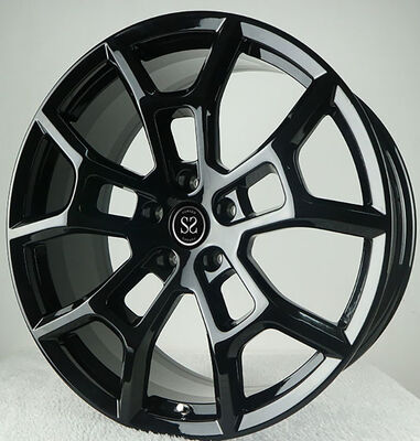Mâm xe 1 mảnh 22x10 màu đen bóng, kích thước 5x127, chịu tải nặng, dành cho Grand Cherokee srt 8 2013