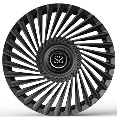 Mâm xe rèn 1 mảnh 22x10.5J Floating Cap Satin Black cho G class 6.3 amg 2020