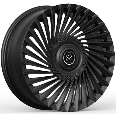 Mâm xe rèn 1 mảnh 22x10.5J Floating Cap Satin Black cho G class 6.3 amg 2020