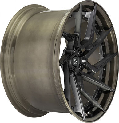 Phong cách điều chỉnh Vành rèn 2-PC tùy chỉnh phổ biến 5x112 cho BMW
