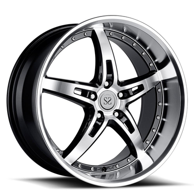 Bánh xe rèn 2 mảnh 22 inch môi sâu 4 * 4 6x139.7 cho Land Cruiser Prado Big Lip