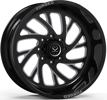 Bóng đen được gia công tùy chỉnh 4 bánh xe / 20X12 ET -44 4x4 Off Road