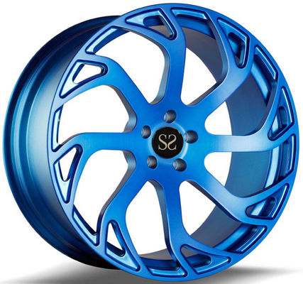 Bánh xe rèn 20 màu xanh tùy chỉnh được làm bằng hợp kim nhôm 6061-T6 cho Ford 5x108