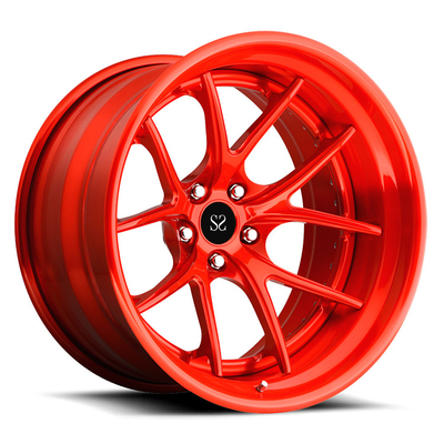 Hợp kim nhôm Bánh xe rèn 3 mảnh so le cho Nissan GTR 5x114,3 19 20 21 inch